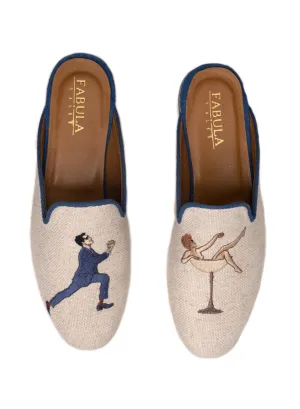Adam and Eve Slip-ons