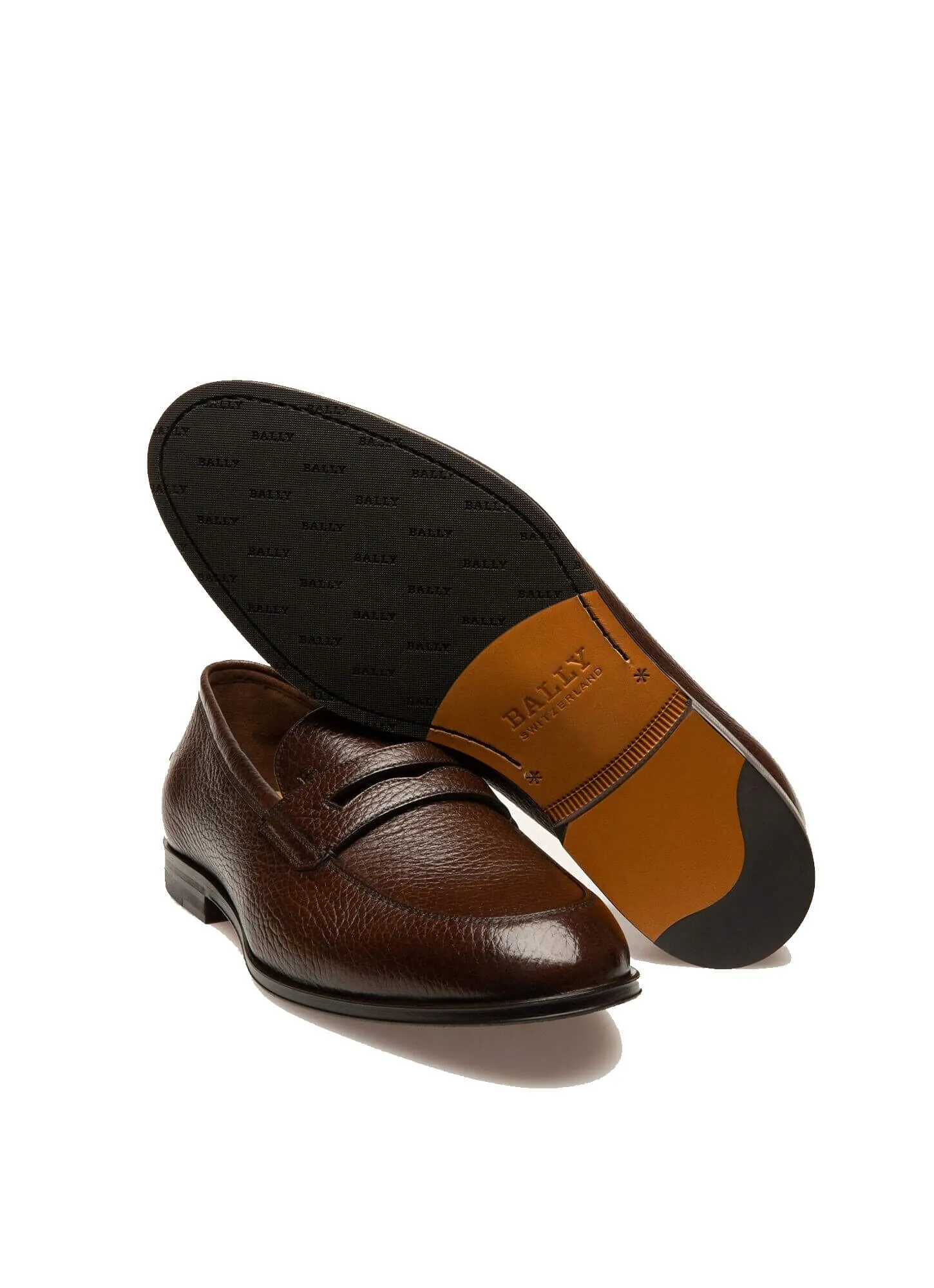 Bally Webb 6231400 Men's Coconut Leather Loafers US 9 MSRP $670
