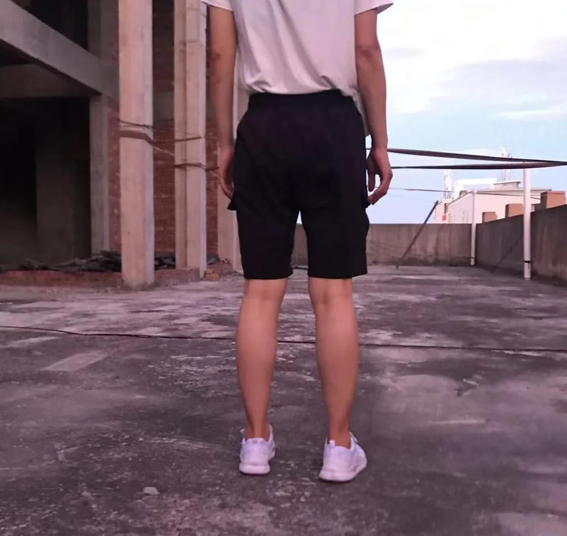 Boys Youth Cargo Shorts Quick Dry Athletic Shorts with Zipper Pockets for Outdoor Camping Hiking