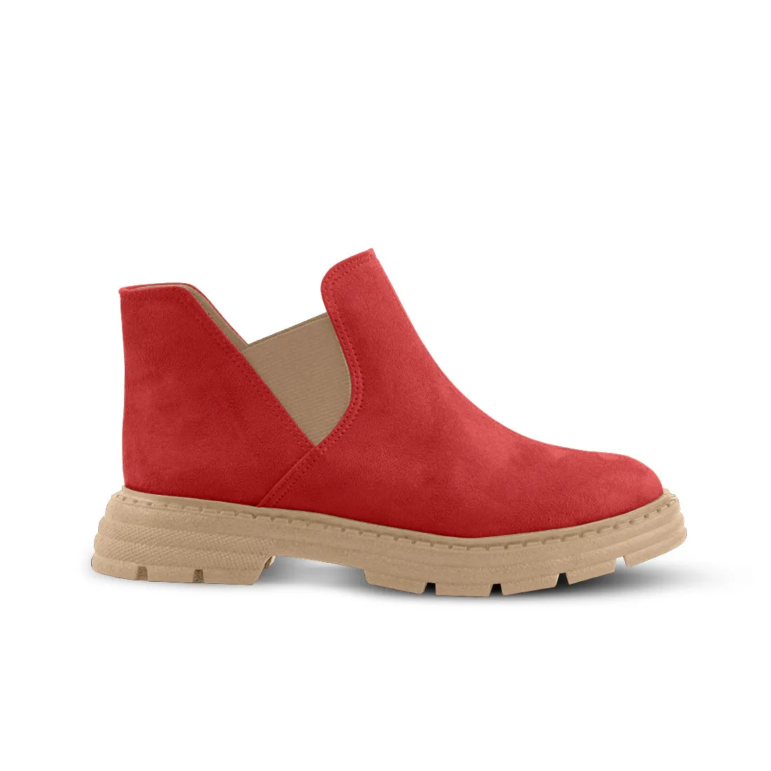 Chelsea Bootie Red