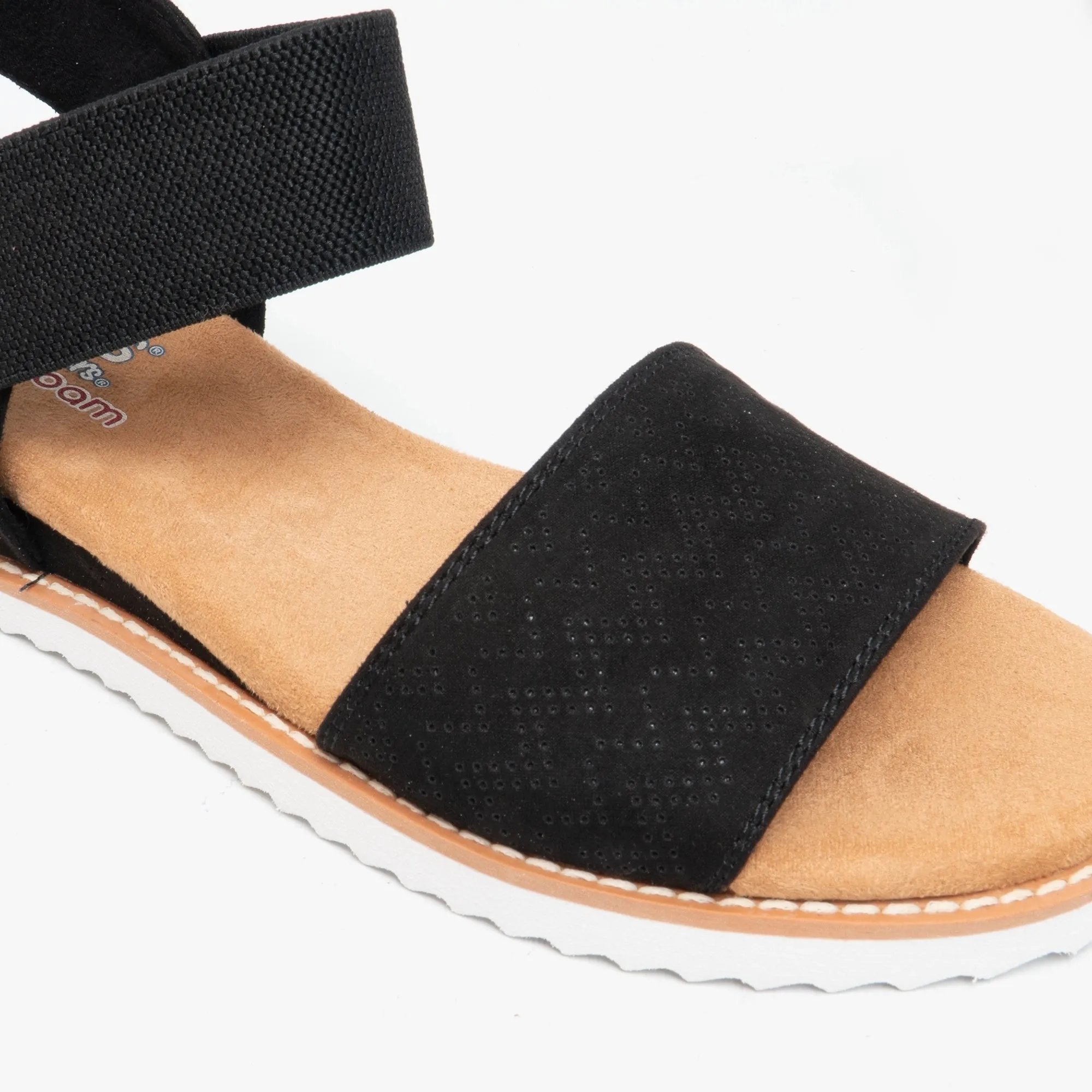 DESERT KISS Ladies Wedge Heel Sandals Black