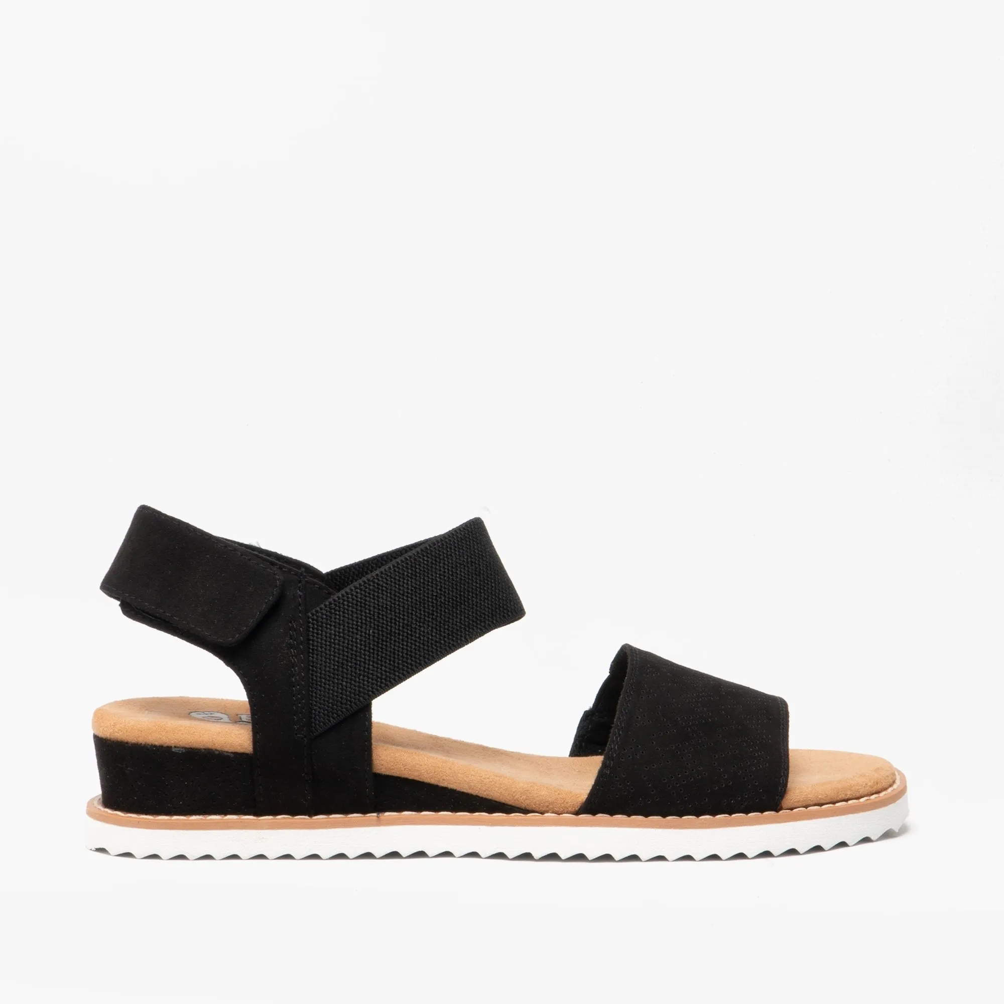 DESERT KISS Ladies Wedge Heel Sandals Black