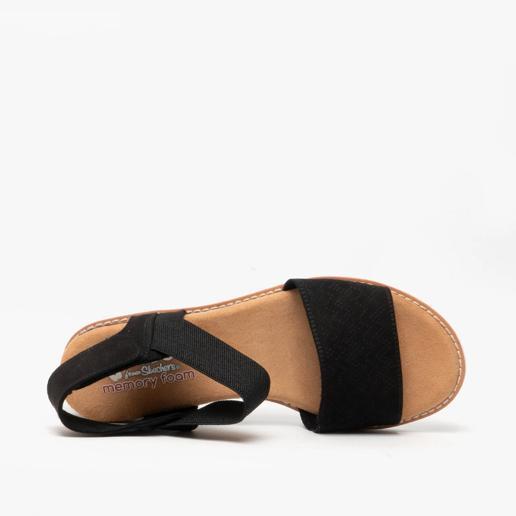DESERT KISS Ladies Wedge Heel Sandals Black