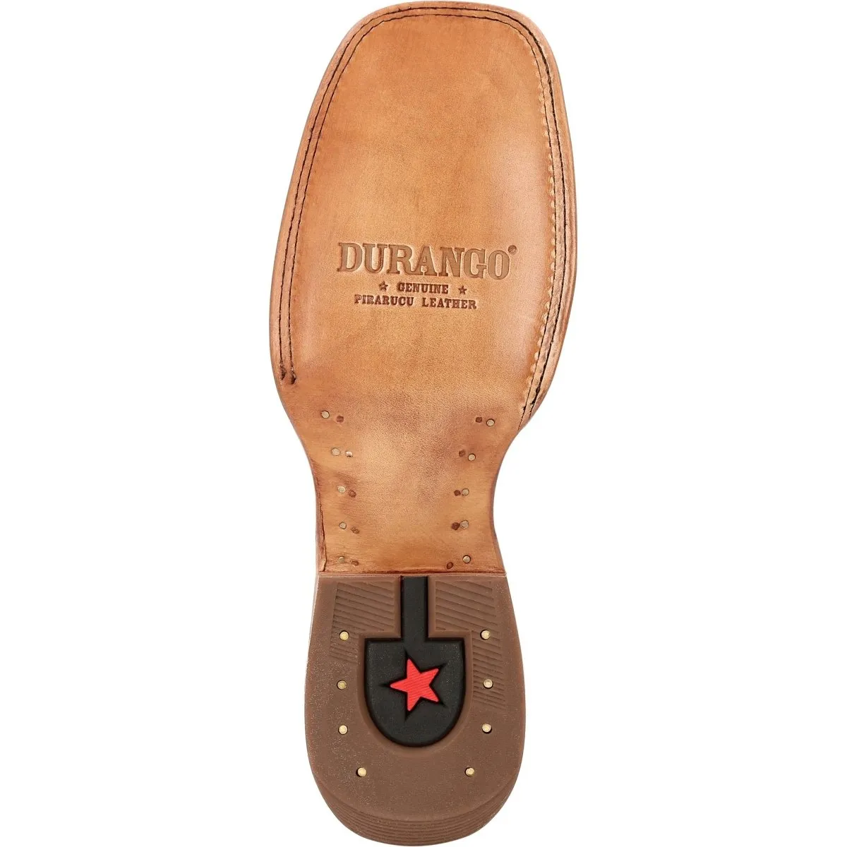 Durango Premium Exotics Men's Western Boots Ddb0380 In Dark Brown Pirarucu