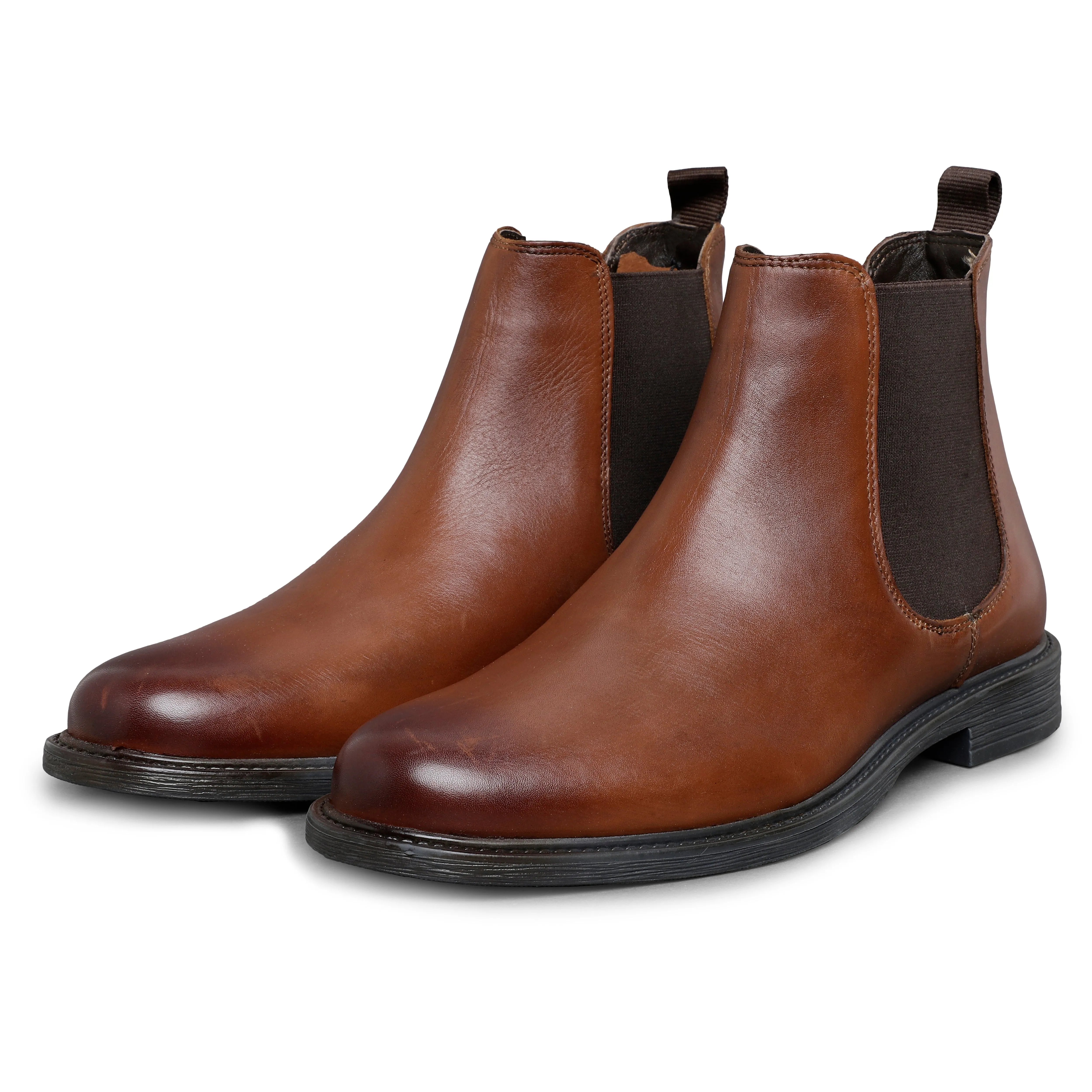Enzo Classic Leather Chelsea Boots