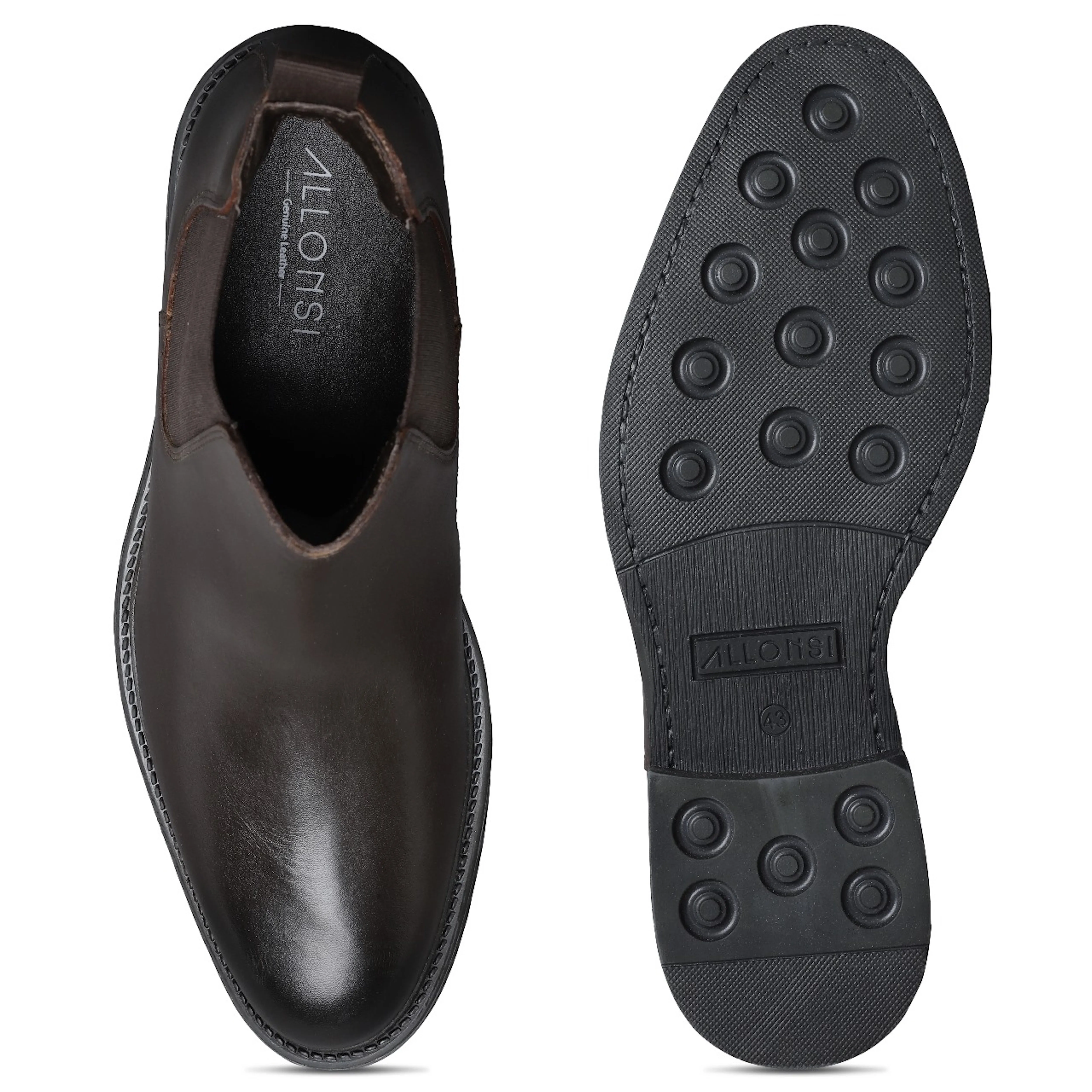 Enzo Classic Leather Chelsea Boots