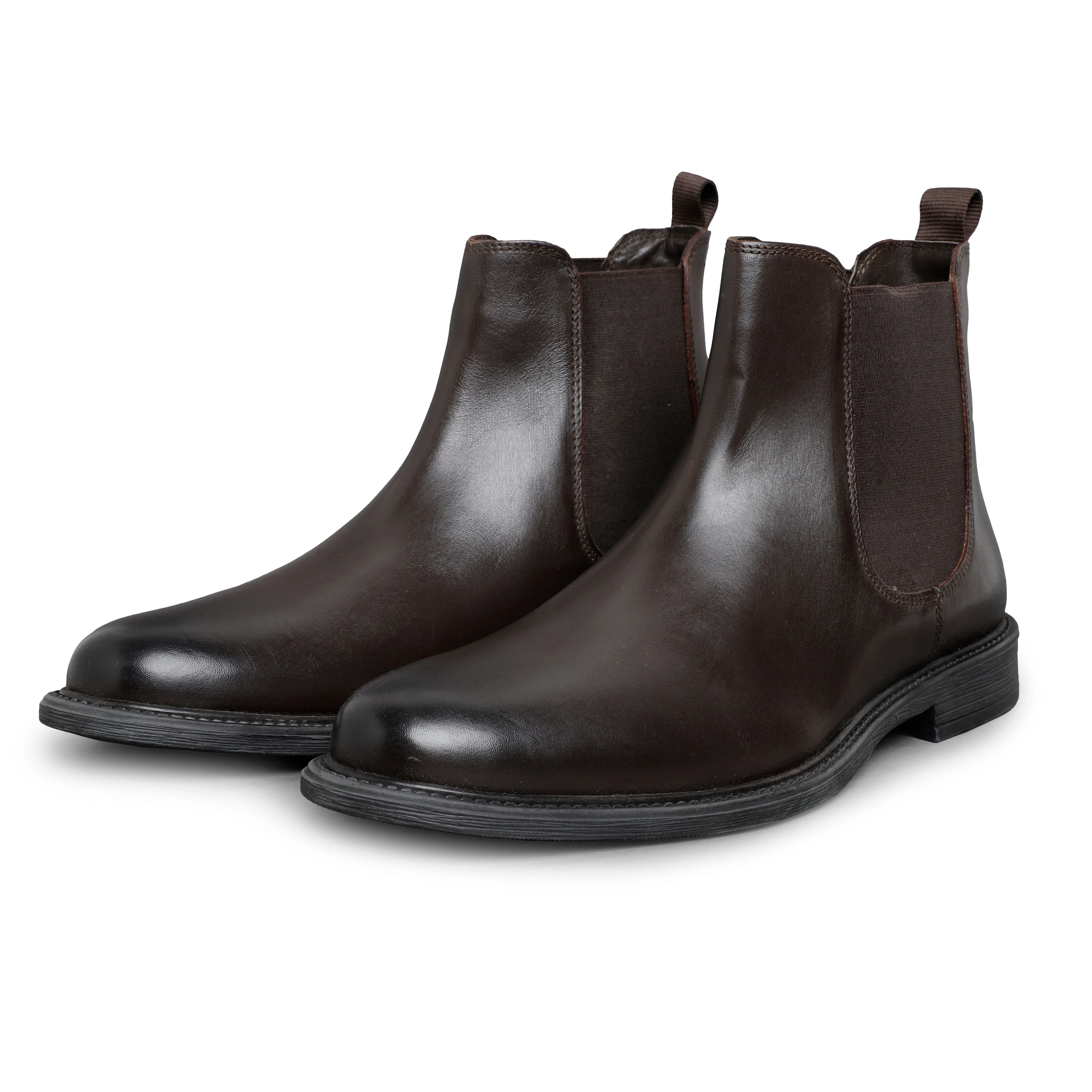 Enzo Classic Leather Chelsea Boots