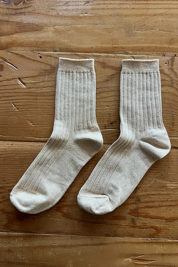 Her Socks | Champagne Glitter
