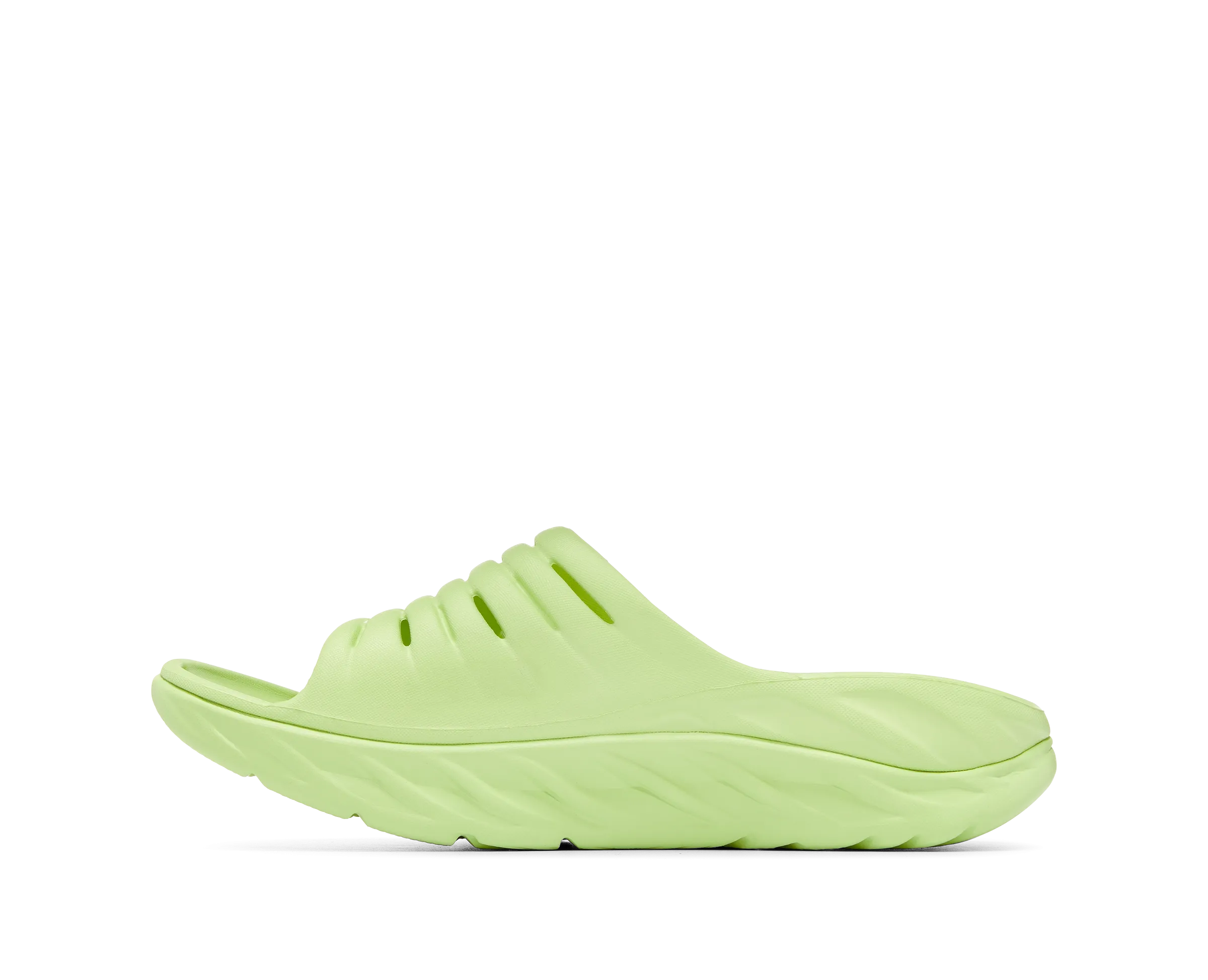 Hoka Ora Recovery Slide Color: Butterfly / Radiant Yellow