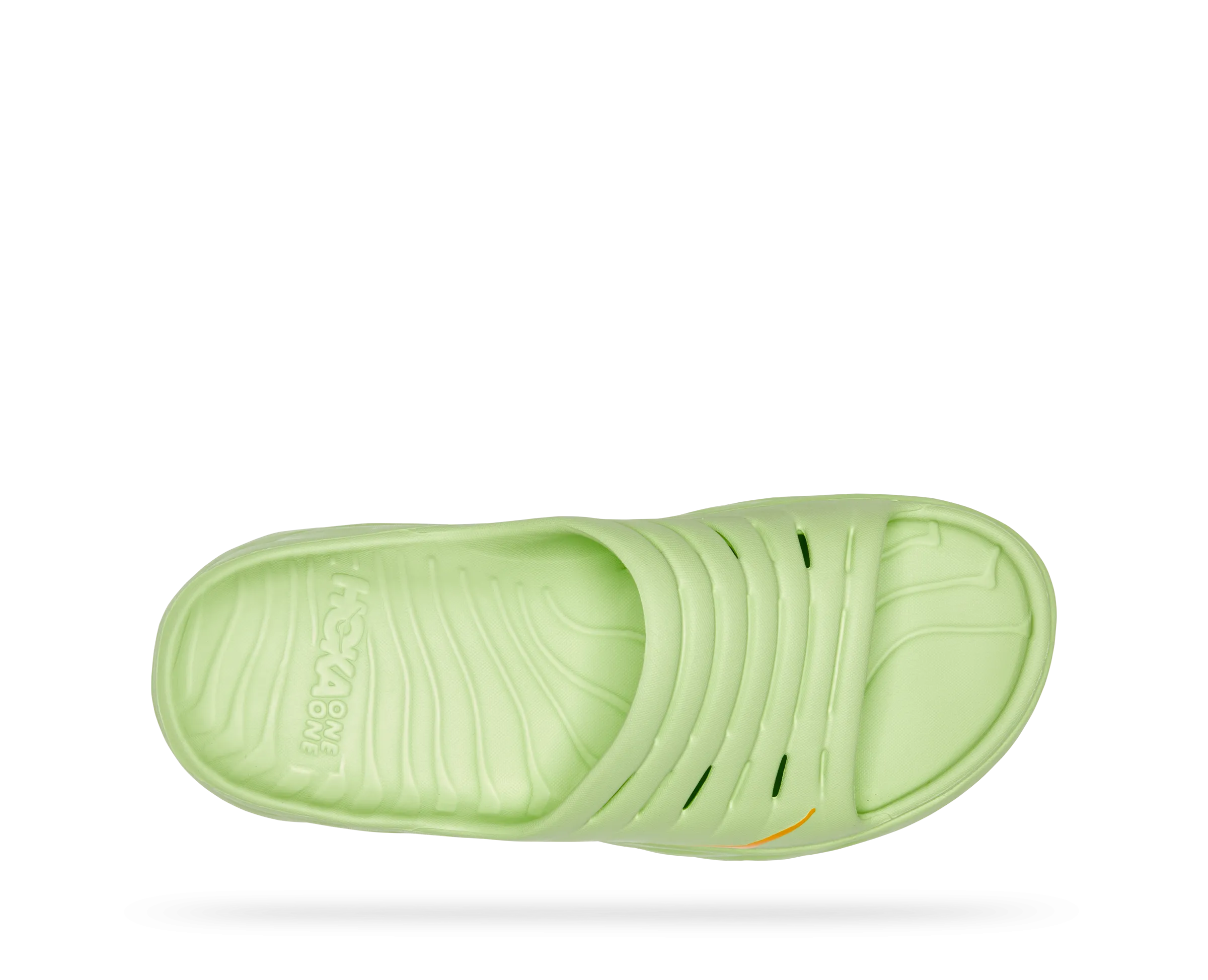 Hoka Ora Recovery Slide Color: Butterfly / Radiant Yellow