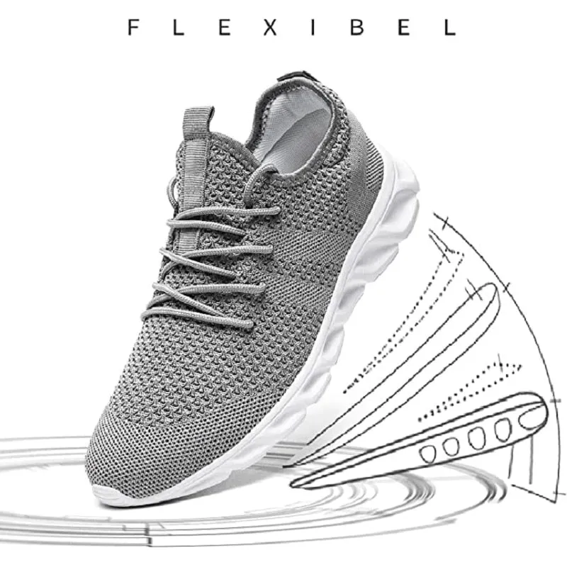Light Sneakers Breathable Athletic Running Shoes
