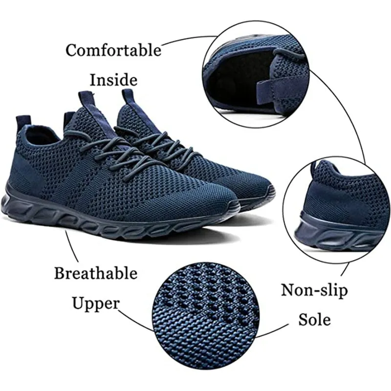 Light Sneakers Breathable Athletic Running Shoes