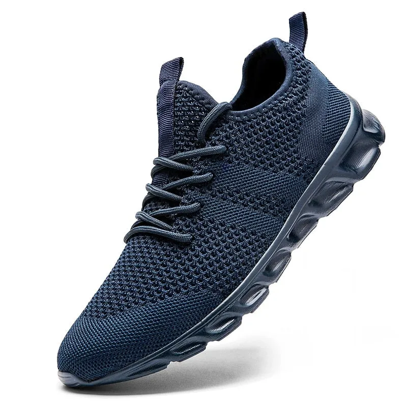 Light Sneakers Breathable Athletic Running Shoes