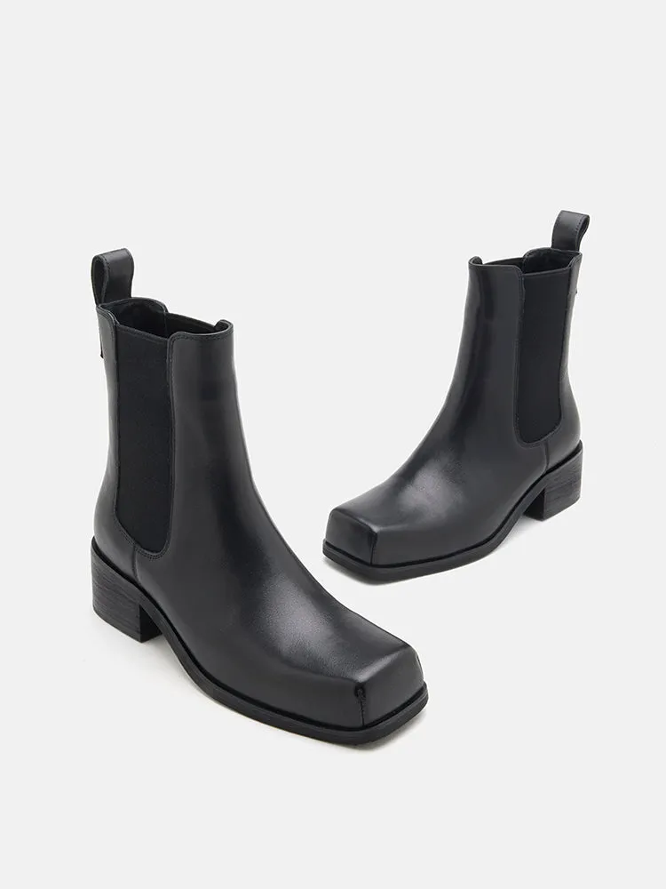 Narelle Square Toe Chelsea Boots