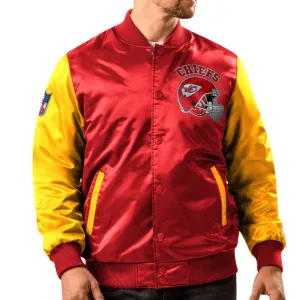 NFL Kansas Chiefs Satin Jacket