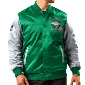 NFL Philadelphia Eagles Satin Jacket