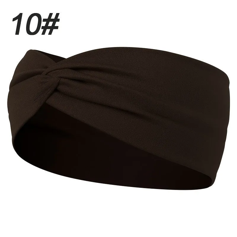 NonSlip Twist Knot Headband for Stylish and SweatFree Hair