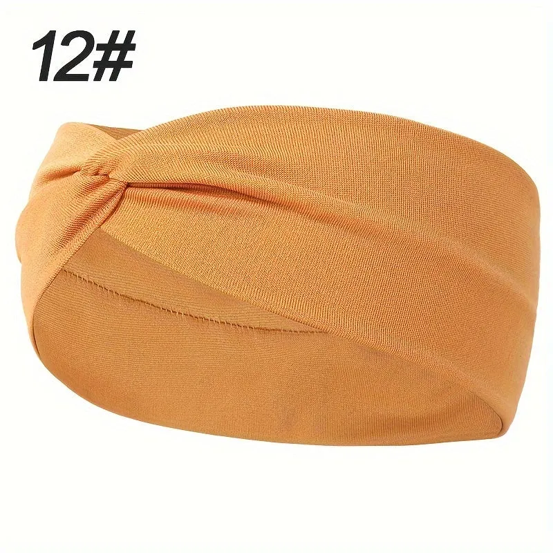 NonSlip Twist Knot Headband for Stylish and SweatFree Hair