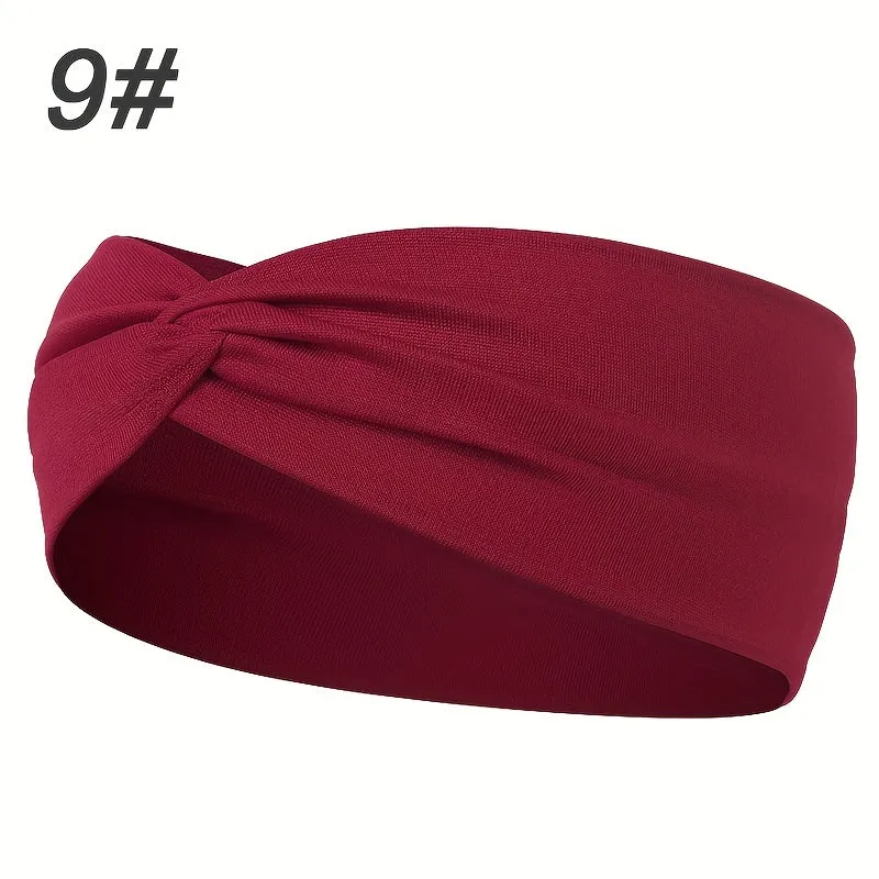 NonSlip Twist Knot Headband for Stylish and SweatFree Hair