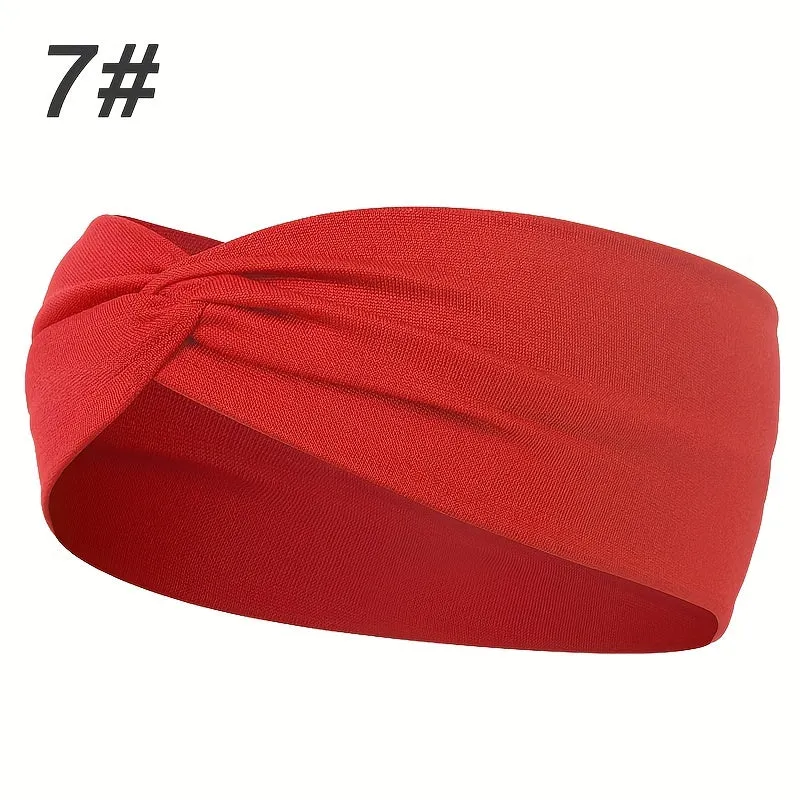 NonSlip Twist Knot Headband for Stylish and SweatFree Hair
