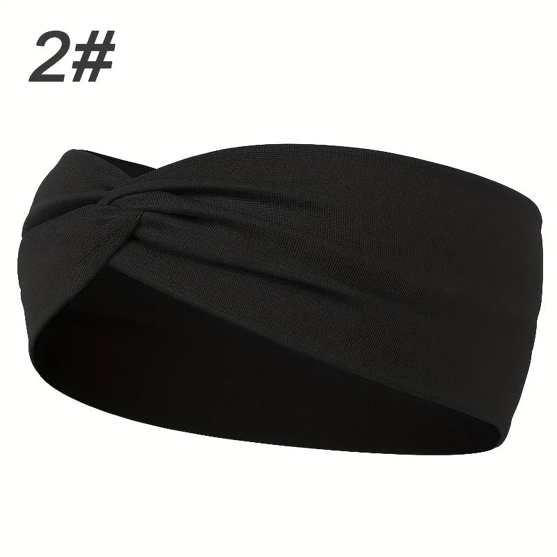 NonSlip Twist Knot Headband for Stylish and SweatFree Hair