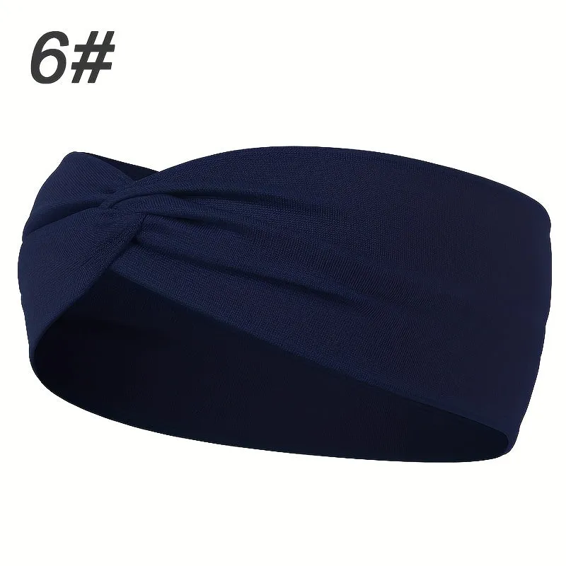 NonSlip Twist Knot Headband for Stylish and SweatFree Hair
