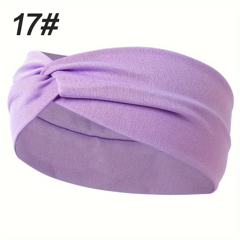 NonSlip Twist Knot Headband for Stylish and SweatFree Hair