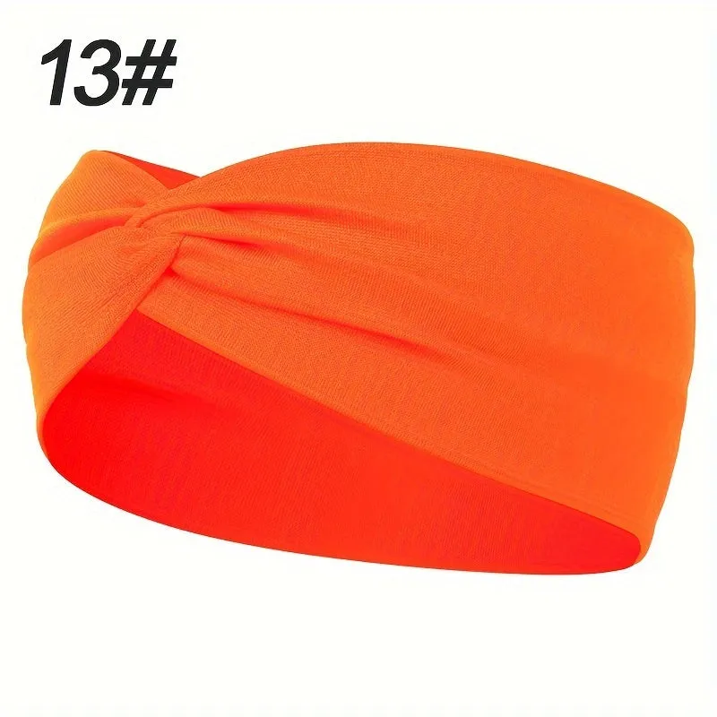 NonSlip Twist Knot Headband for Stylish and SweatFree Hair