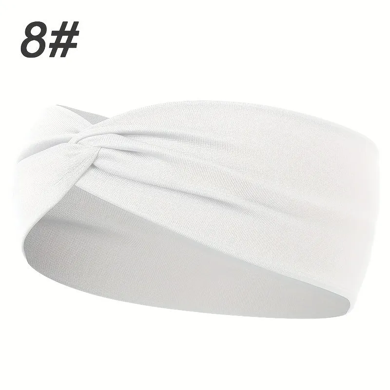 NonSlip Twist Knot Headband for Stylish and SweatFree Hair