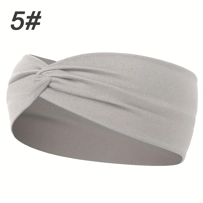 NonSlip Twist Knot Headband for Stylish and SweatFree Hair
