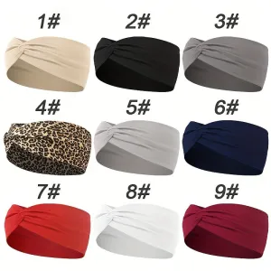 NonSlip Twist Knot Headband for Stylish and SweatFree Hair