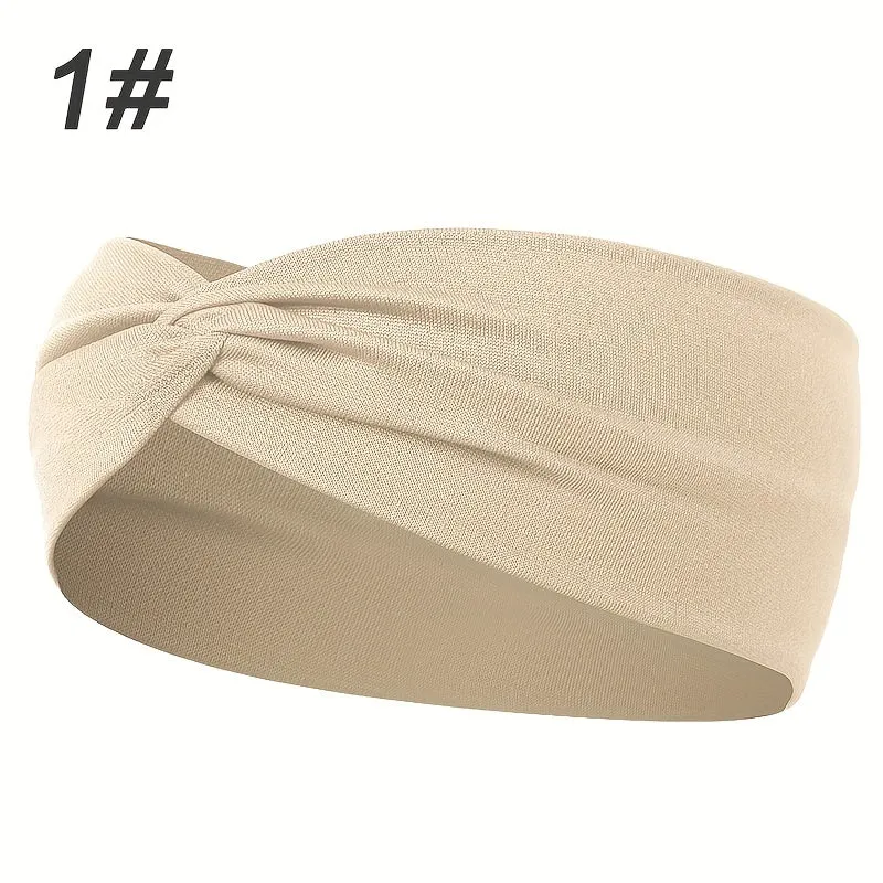 NonSlip Twist Knot Headband for Stylish and SweatFree Hair