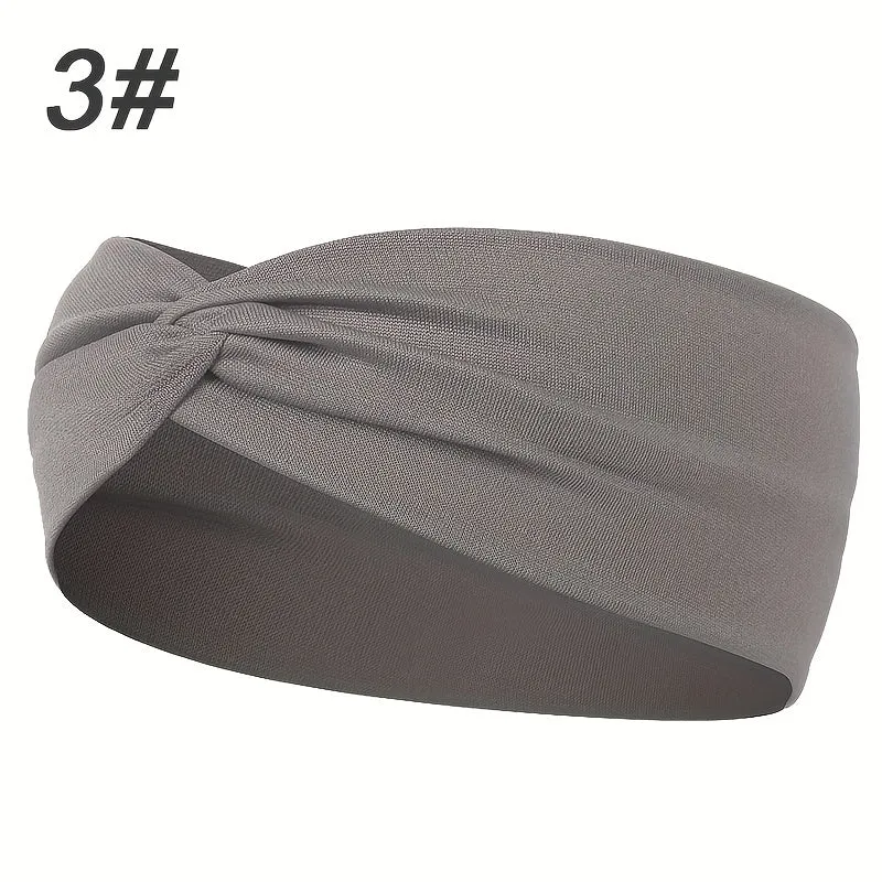 NonSlip Twist Knot Headband for Stylish and SweatFree Hair