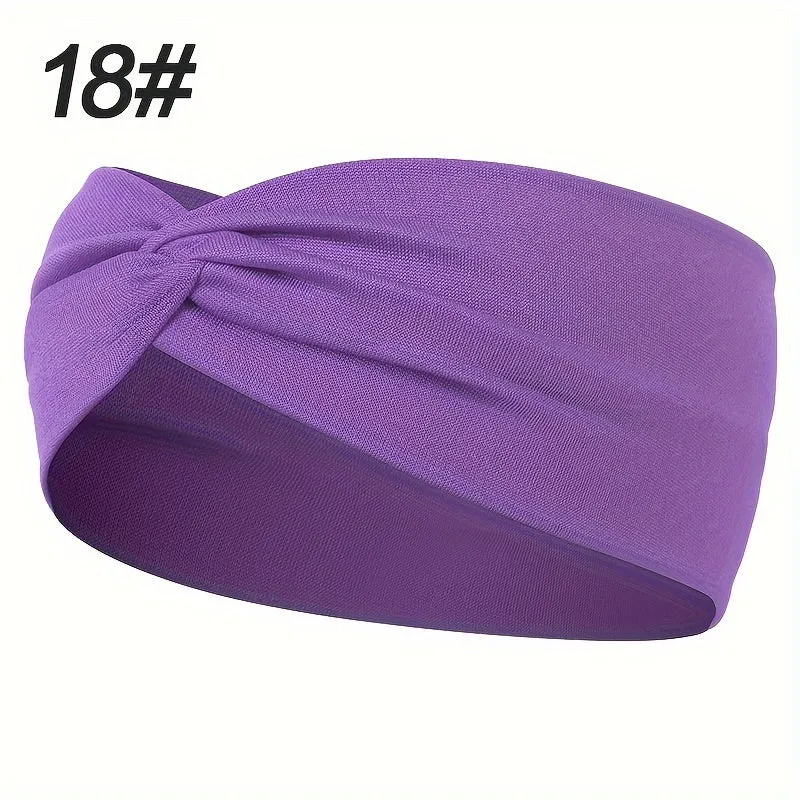 NonSlip Twist Knot Headband for Stylish and SweatFree Hair