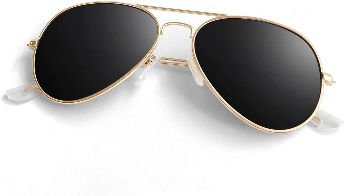 Pilot Sunglasses Men Womens Lightweight Metal Frame Polarized Shades UV400 Protection