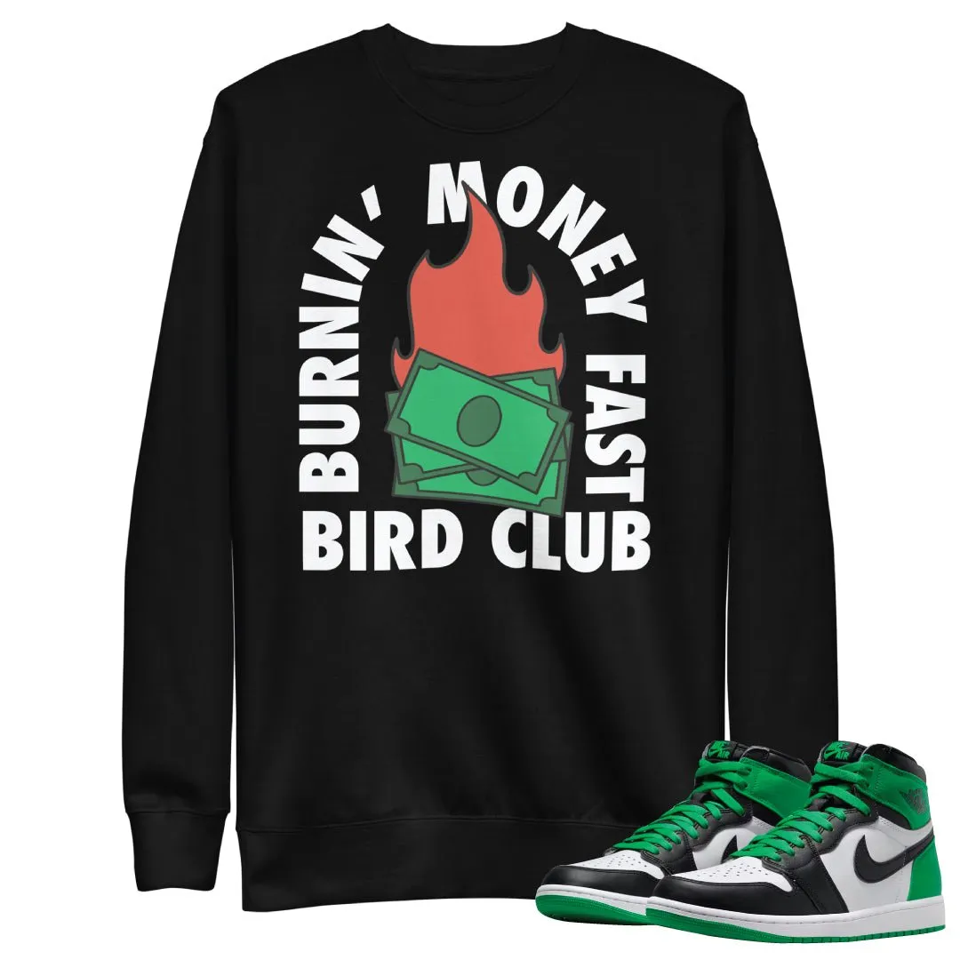Retro 1 Lucky Green B.M.F. Sweatshirt