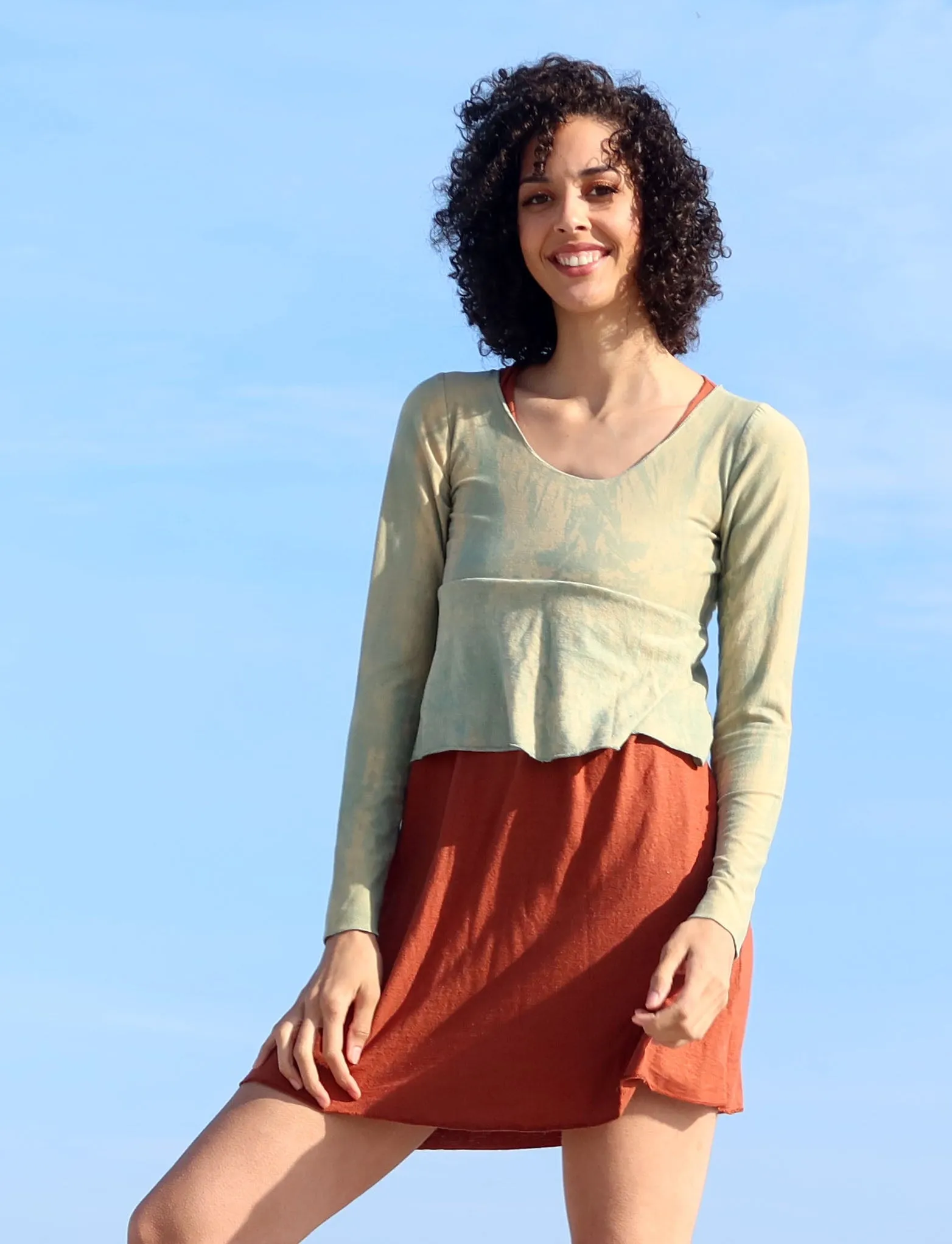Slip Eclipse Wanderer Cropped Shirt
