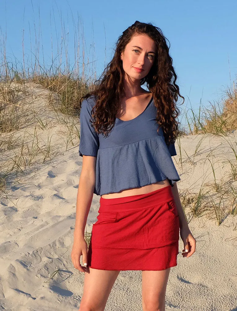 Slip Eclipse Wanderer Cropped Shirt
