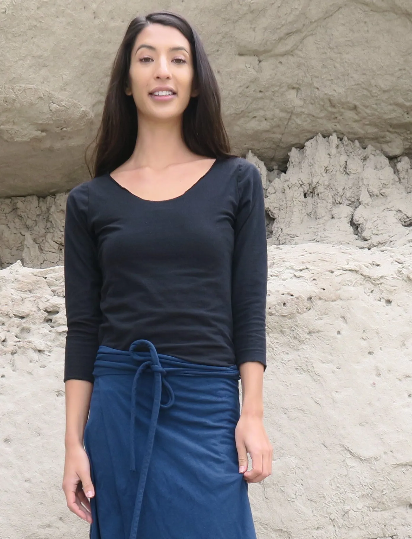 Slip Simplicity Cropped Shirt