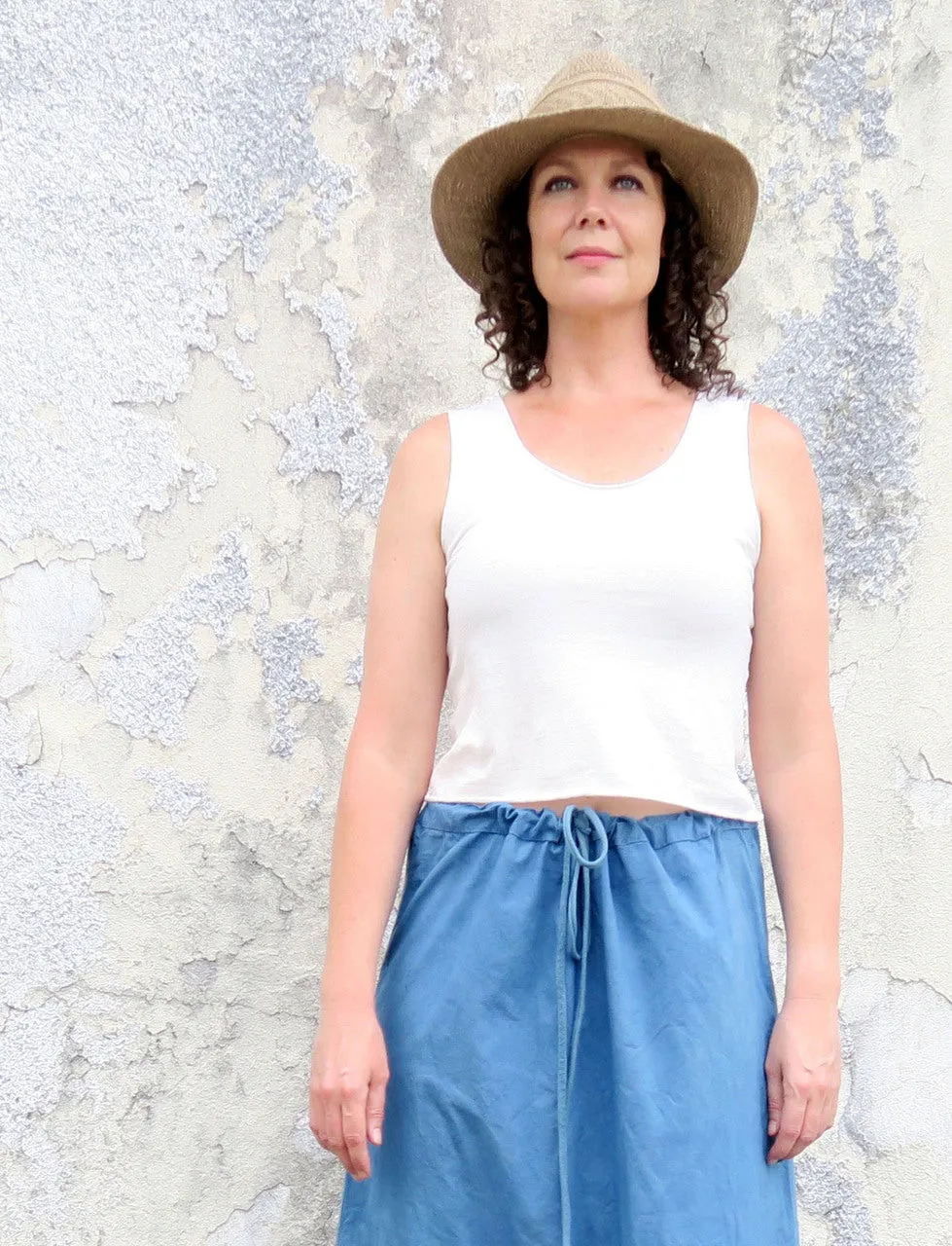 Slip Simplicity Cropped Shirt