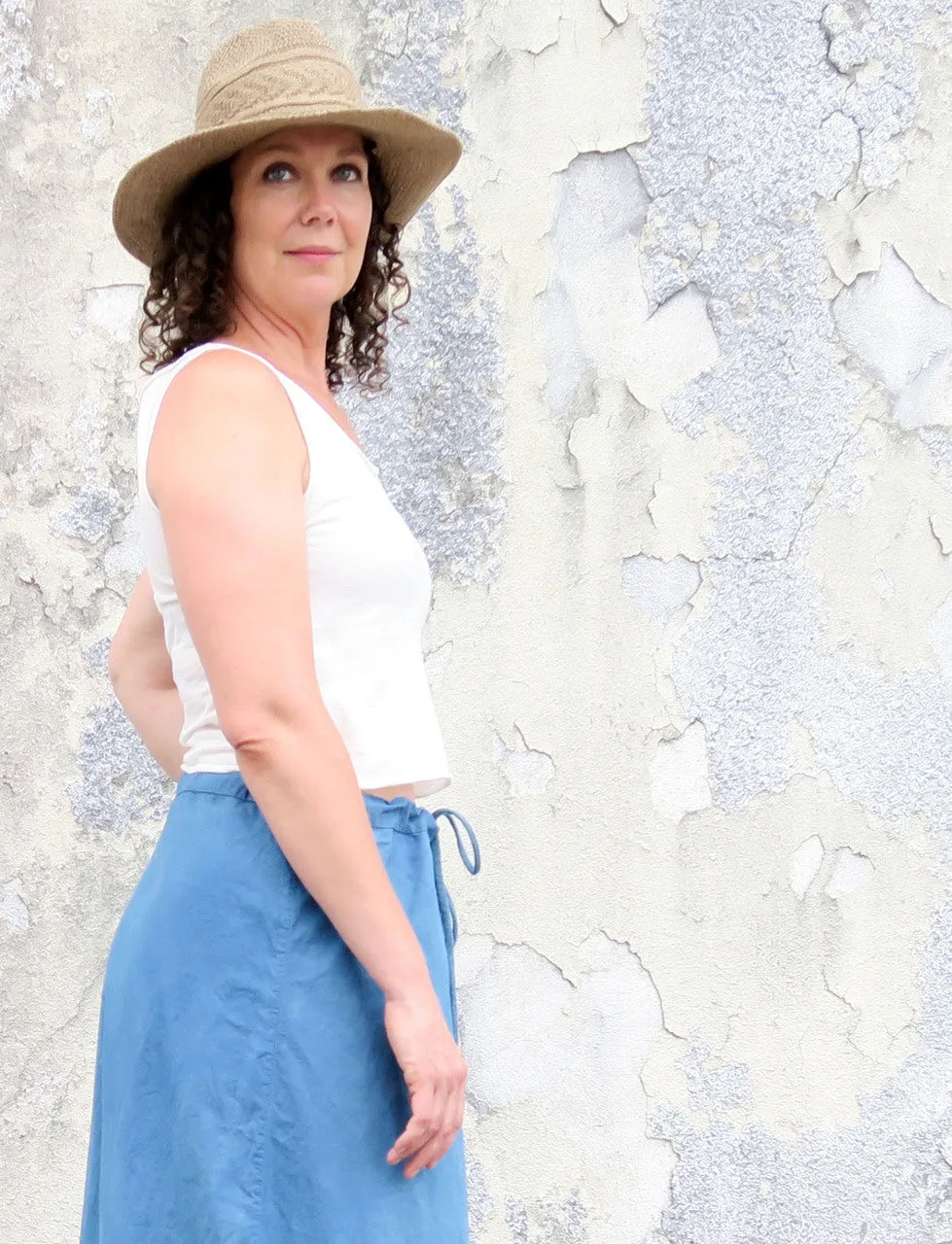 Slip Simplicity Cropped Shirt