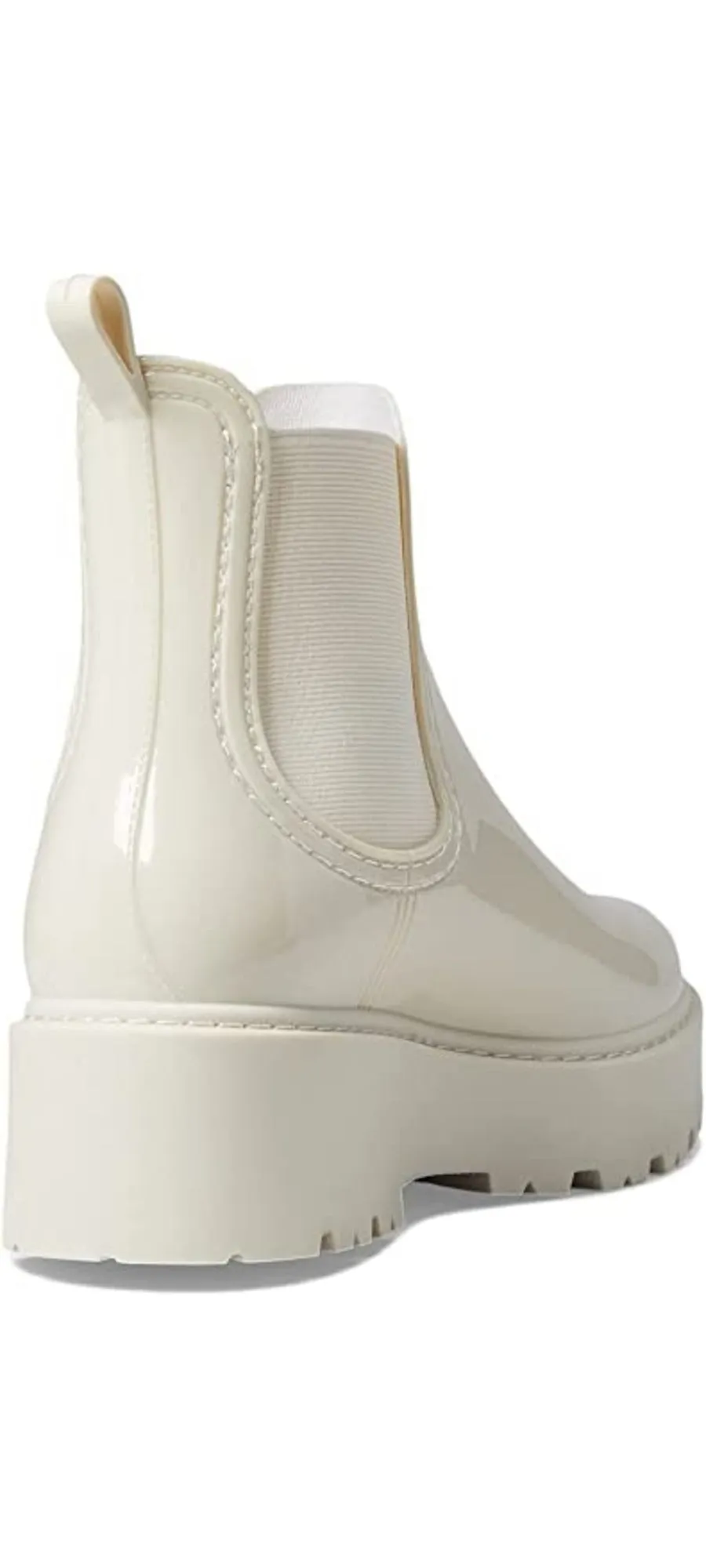Steve Madden Sahara Bone Waterproof Pull On Round Toe Heel Rain Boots Snow Boots