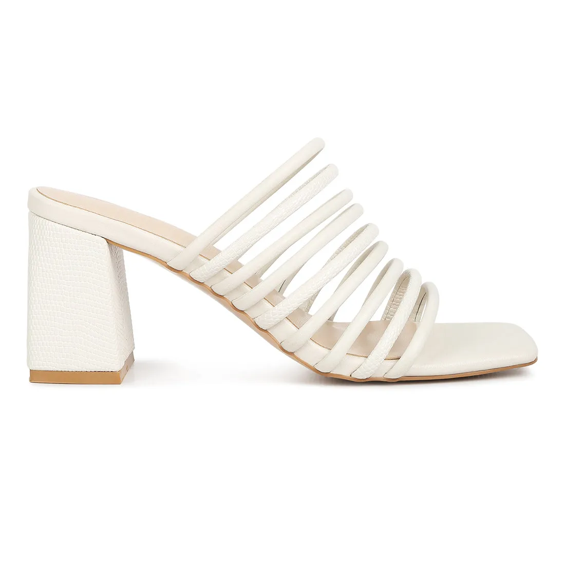 Strappy Slip On Sandals