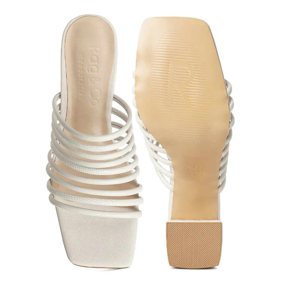 Strappy Slip On Sandals