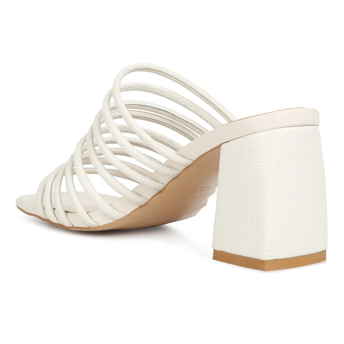 Strappy Slip On Sandals