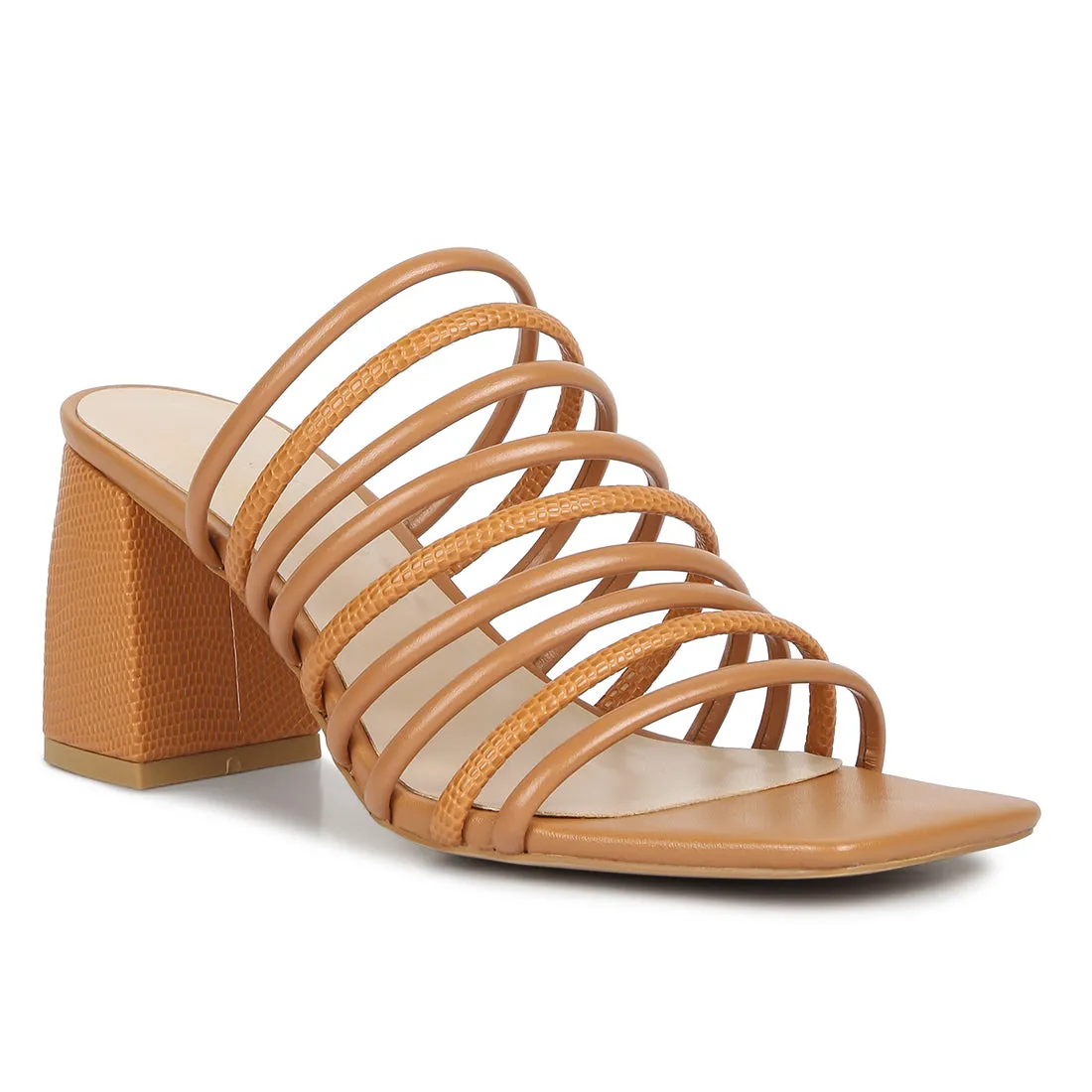 Strappy Slip On Sandals