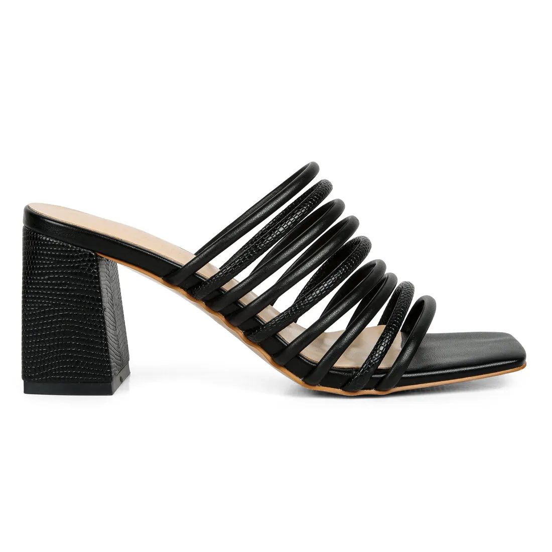 Strappy Slip On Sandals