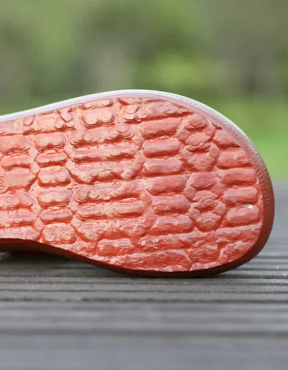 Summer Peacock Wedge Flip-flop Slippers