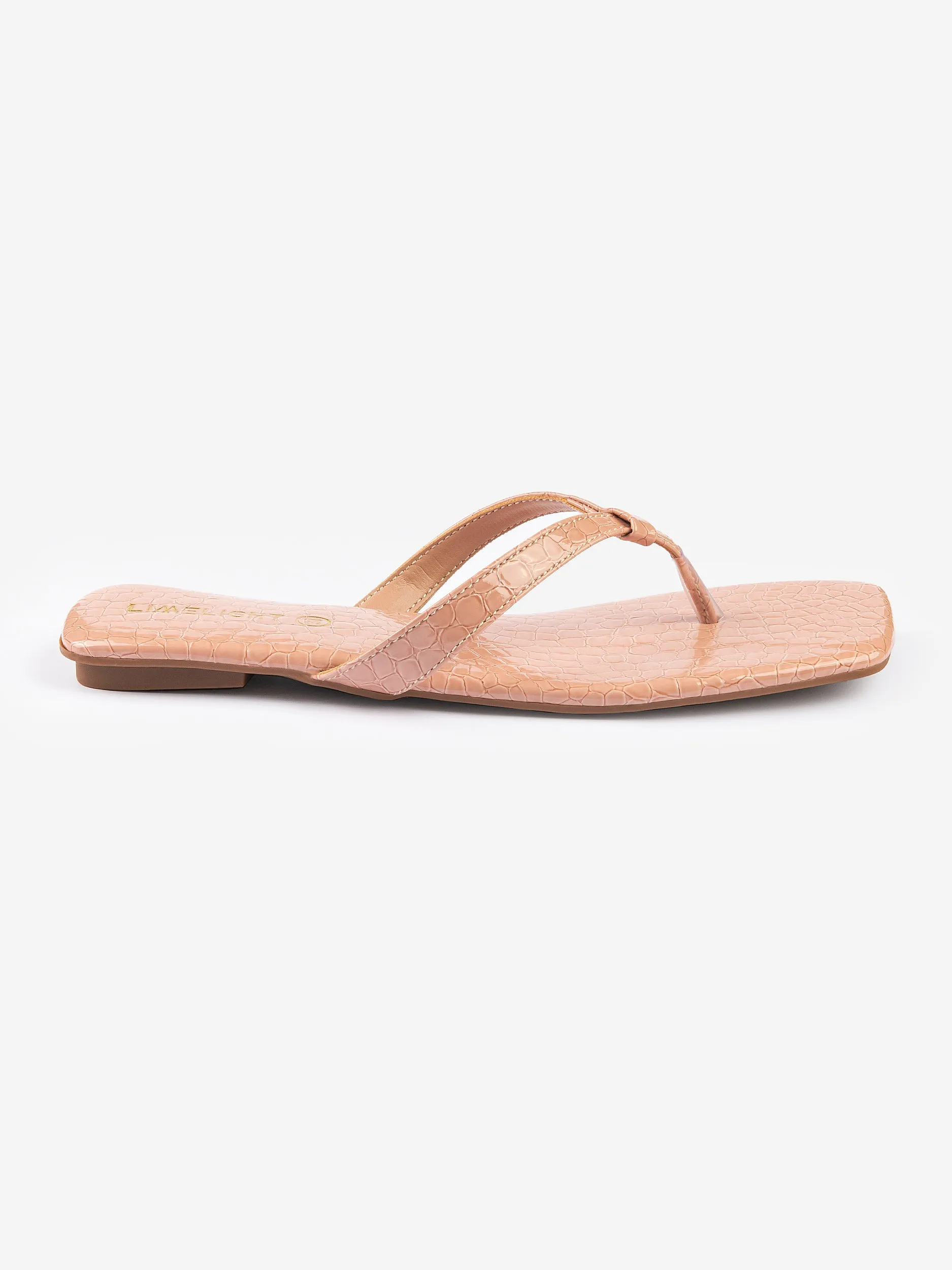 Textured Flip Flops