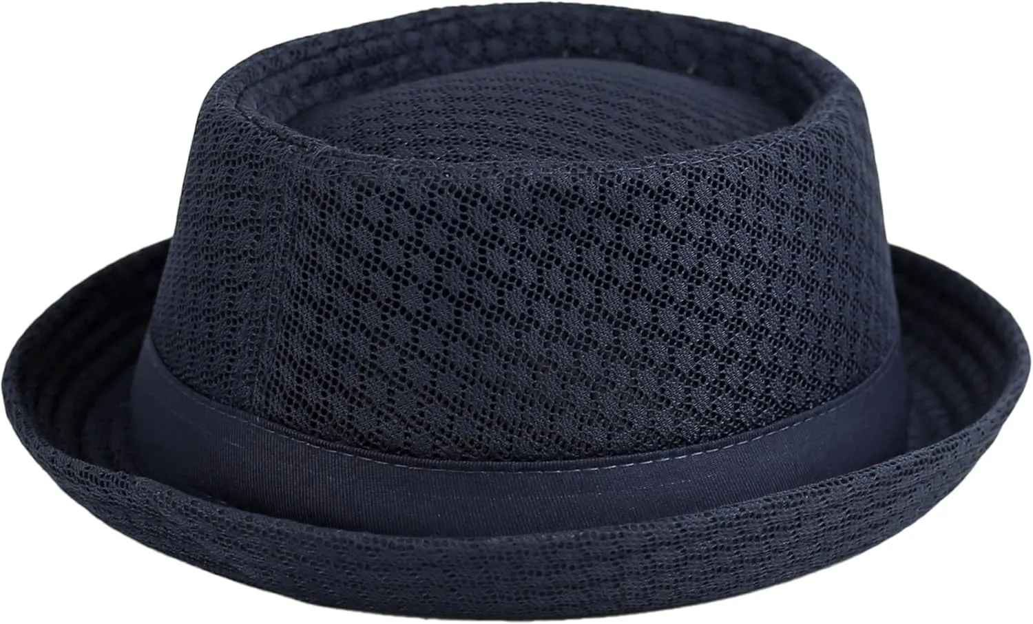 The Hat Depot Unisex Light Weight Classic Soft Cool Mesh Pork Pie hat